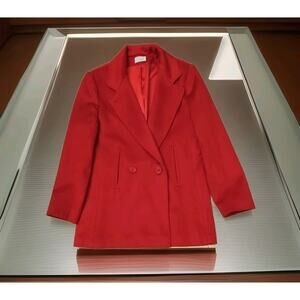 Jill Jr. Worumbo Vintage Pure Wool Coat 60s Womens Blazer Jacket M